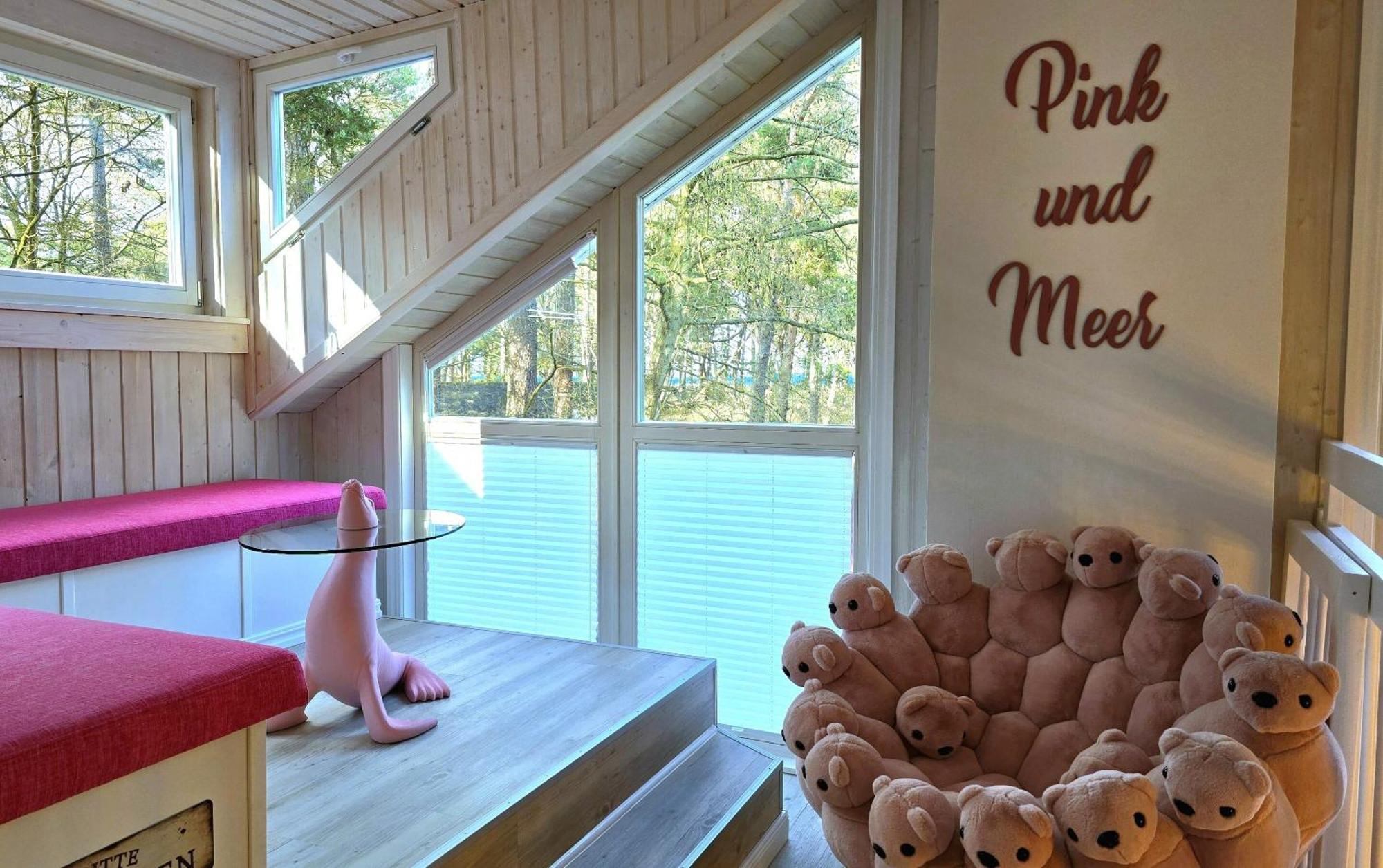Pink Und Meer - Meerblick, Sauna, Kamin & Whirlpool Baabe Eksteriør billede