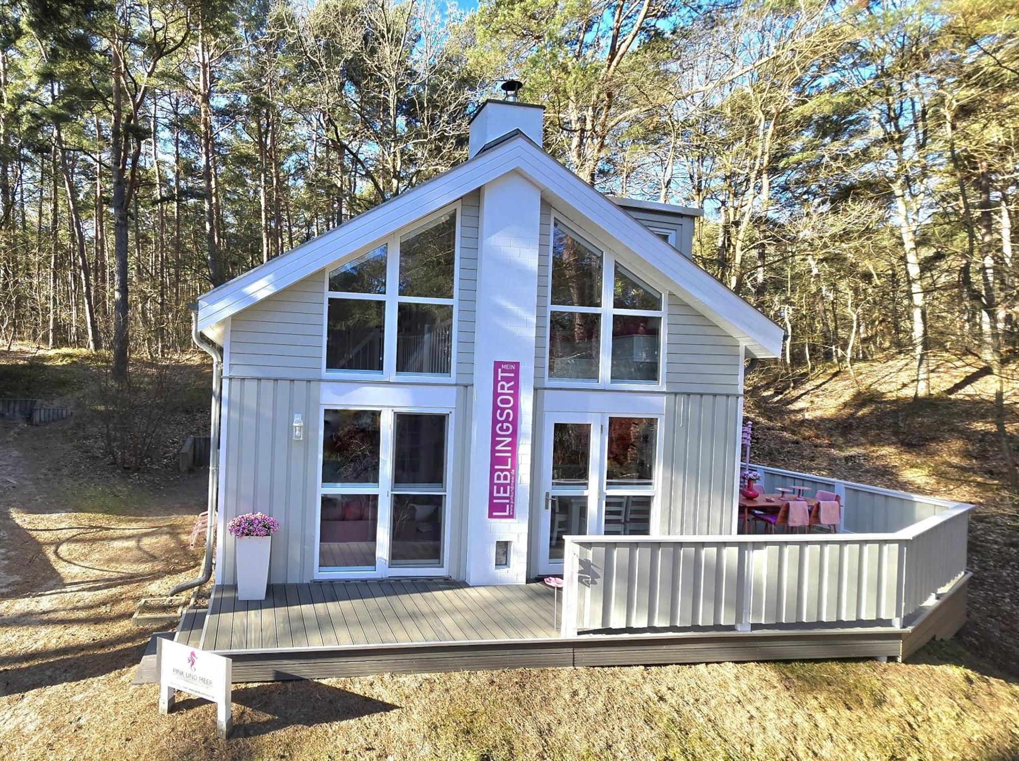 Pink Und Meer - Meerblick, Sauna, Kamin & Whirlpool Baabe Eksteriør billede