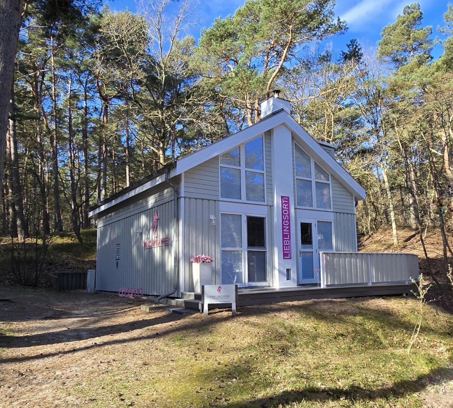 Pink Und Meer - Meerblick, Sauna, Kamin & Whirlpool Baabe Eksteriør billede