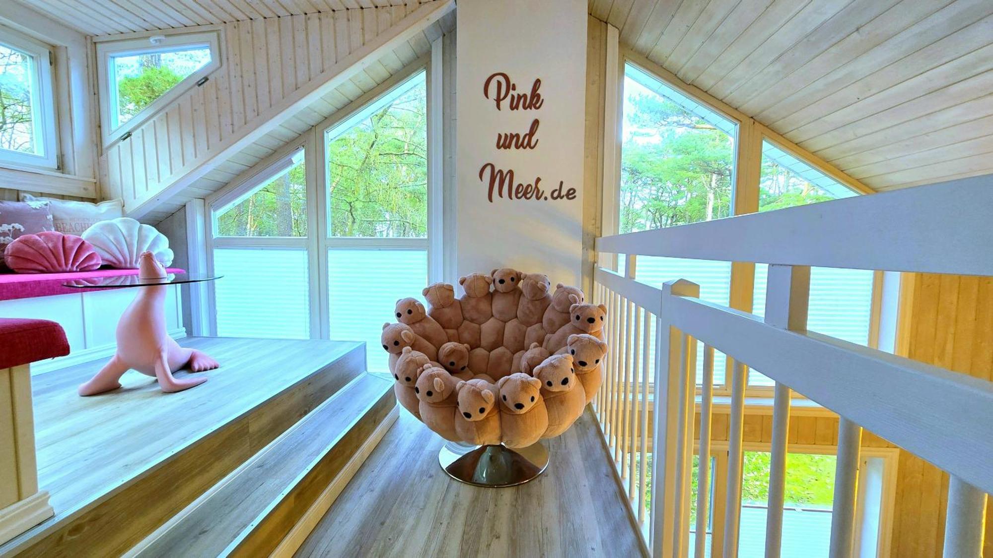 Pink Und Meer - Meerblick, Sauna, Kamin & Whirlpool Baabe Eksteriør billede