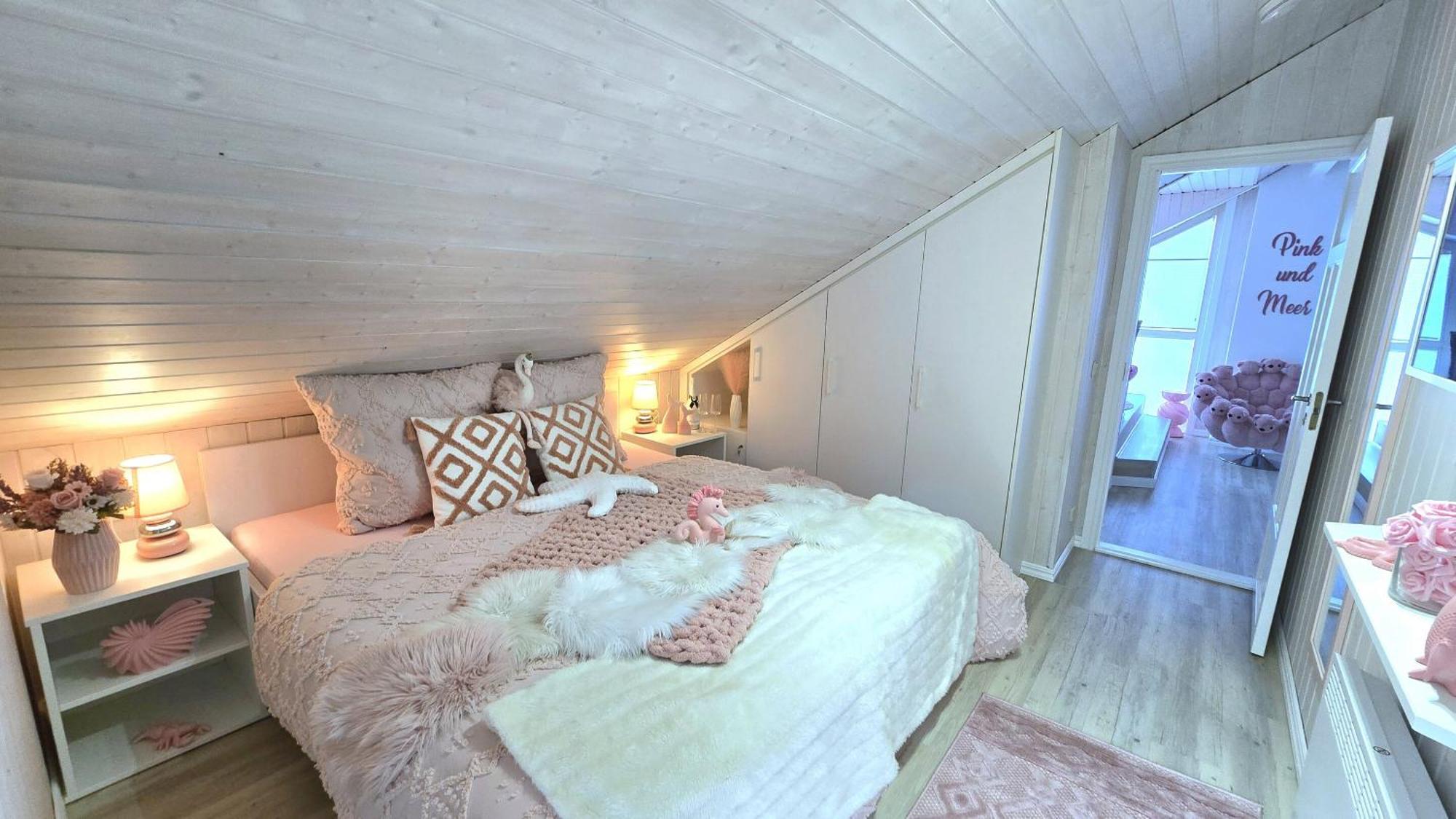 Pink Und Meer - Meerblick, Sauna, Kamin & Whirlpool Baabe Eksteriør billede