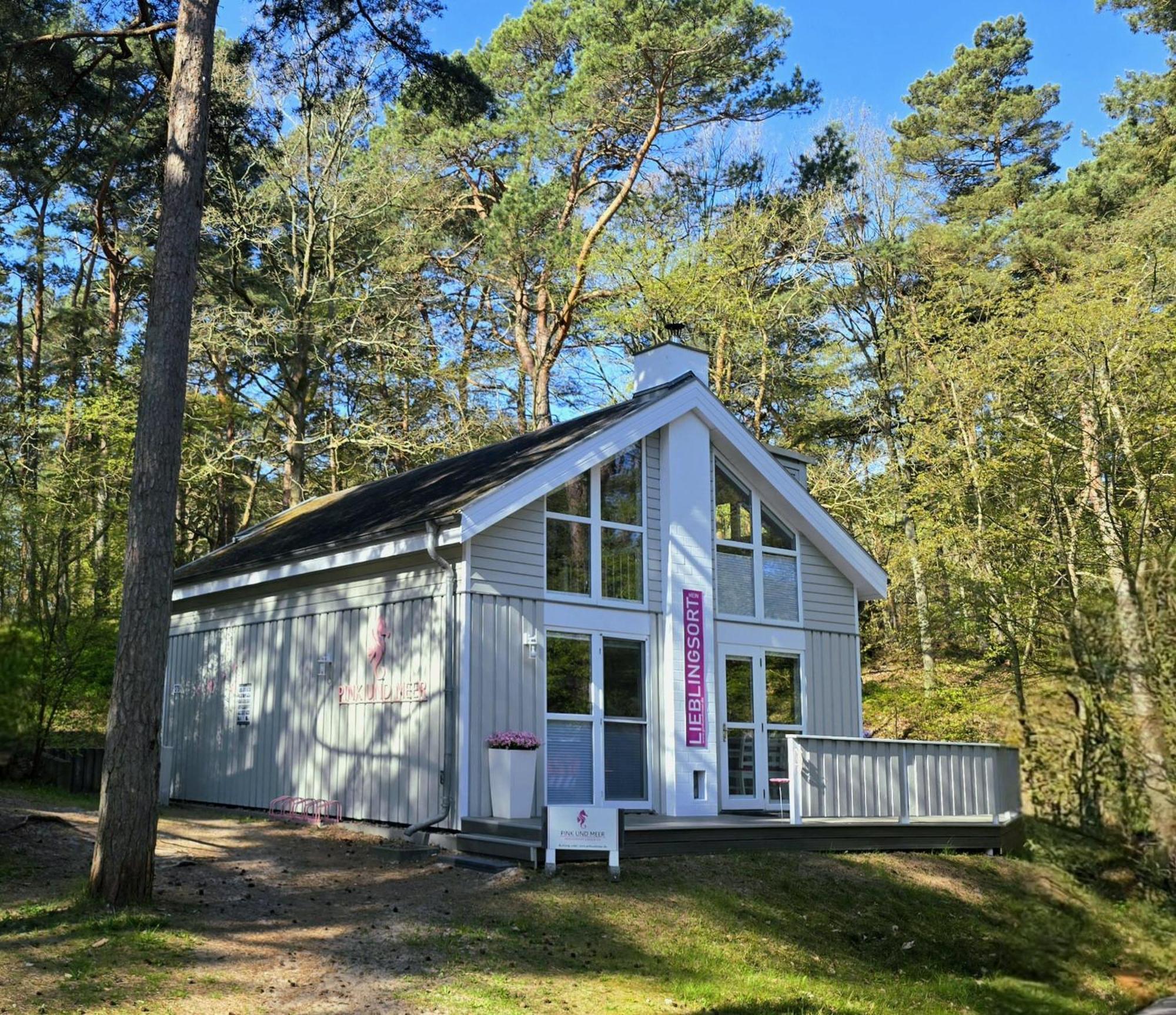 Pink Und Meer - Meerblick, Sauna, Kamin & Whirlpool Baabe Eksteriør billede
