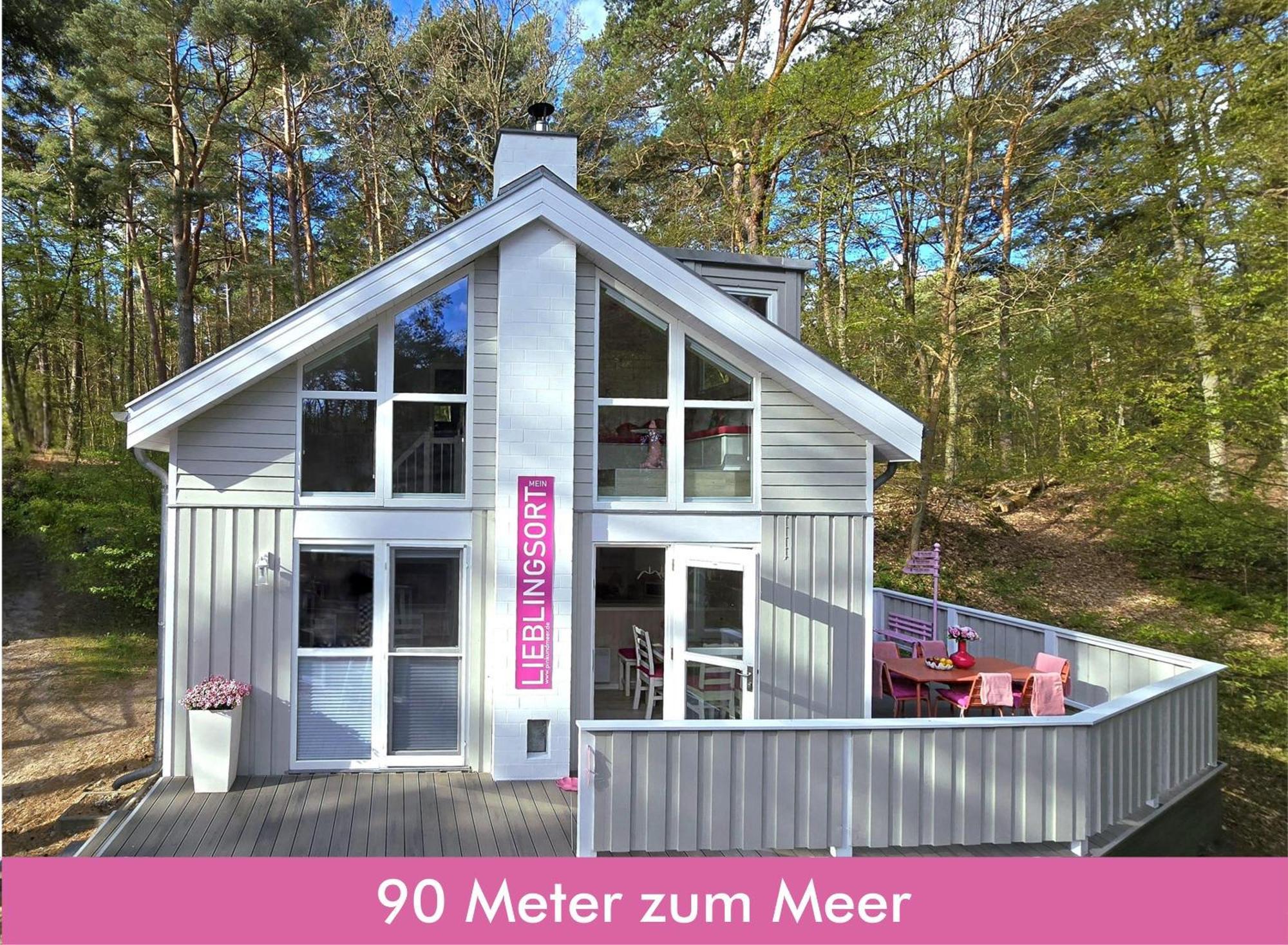 Pink Und Meer - Meerblick, Sauna, Kamin & Whirlpool Baabe Eksteriør billede
